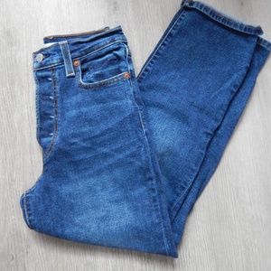 Levi’s / Ribcage straight ankle jeans